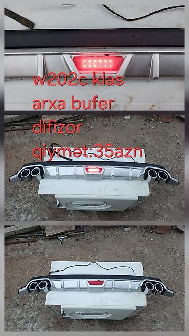 vaz 2107 buferi: Mercedes-Benz W202 C-Class üçün ehtiyat hissələri - Arxa bufer (W202 — 4