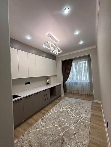 тез арада: 1 бөлмө, 44 м², Элитка, 8 кабат, Жаңы ремонт — 1