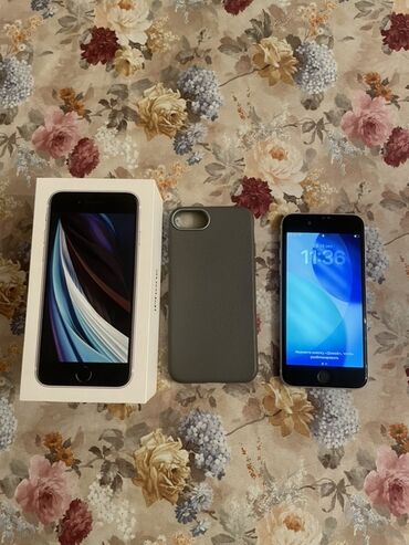 телефон fly ezzy trendy 3 белый: IPhone SE 2020, Ağ, Barmaq izi