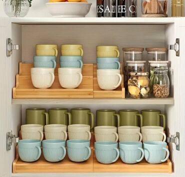 Digər idman və istirahət malları: Tənzimlınən düzənləyici rəf mətbəxinizdə hər şey göz önündə və — 2