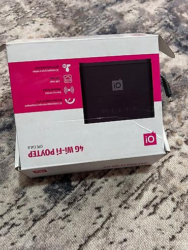 4G Wi‑Fi роутер iO (CPE Cat.6) Б/У 3, 4 ай иштеген Бишкекте