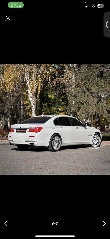 авто до 3500 долларов: BMW 7 series: 2010 г., 4.4 л, Автомат, Бензин, Седан