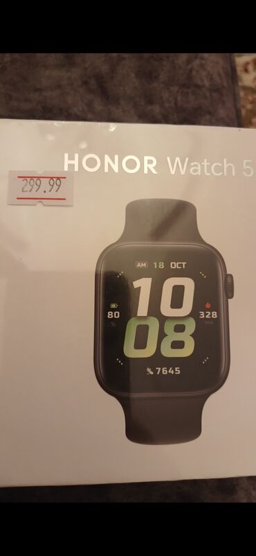 купить мужские часы в баку: Новый, Смарт часы, Honor, цвет - Черный
