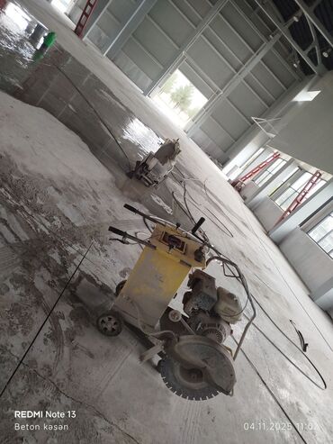 Beton işləri: #Betonkesme #betondeşmə Beton kubik kərpic - dən kəsim deşim — 28