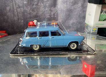 Avtomobil modelləri: Коллекционная модель VOLGA GAZ-22 blue 1962 DeAgostini Scale 1:43 — 8