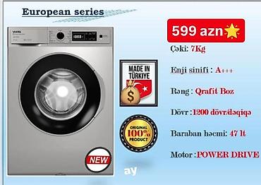 braun 7: Paltaryuyan maşın Vestel, 7 kq, Yeni, Avtomat — 1
