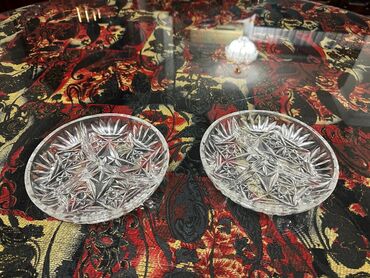 Əntiq qablar: Хрусталь, все в идеальном состояние — 12