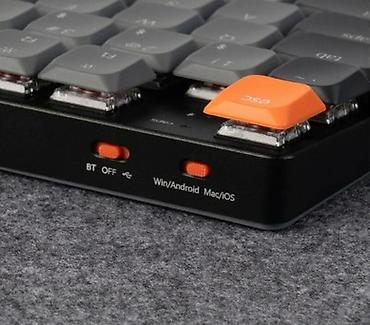 logitech superlight 2: Клавиатура, Keychron, Механическая, Bluetooth подключение, Размер: 75% — 2