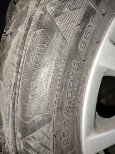 Колеса в сборе: Колеса в сборе 205 / 60 / R 16, Лето, Б/у, Комплект, Легковые, Литые, отверстий - 5 at lalafo.kg — 6 Колеса в сборе: Колеса в сборе 205 / 60 / R 16, Лето, Б/у, Комплект, Легковые, Литые, отверстий - 5 — 6