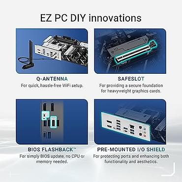 asus computers: ASUS Prime B850-PLUS Wi-Fi ⚡ Yeni nəsil B850 çipseti — Zen 4 və Zen 5 — 4