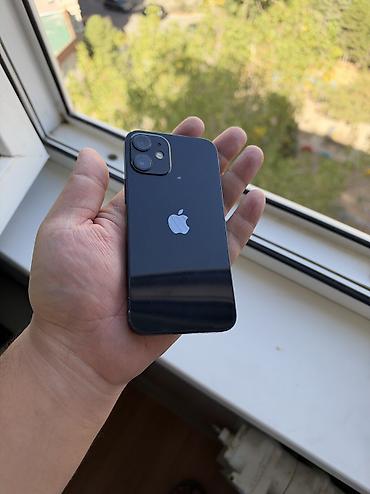 IPhone 12 mini, Б/у, 256 ГБ, Черный, Защитное стекло, 89 %