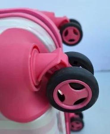 Rančevi, torbe i koferi: Dečji kofer na točkiće – Hello Kitty motiv - Tvrda školjka sa sjajnom — 11