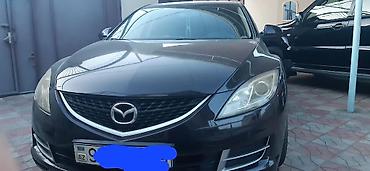 Mazda: Mazda 6 sedan - Kuzov: sedan, qara rəng - Mühərrik: benzin (markaya — 5