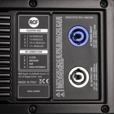 Dinamiklər və kolonkalar: Yeni RCF Kolonka, Növ - Kompüter üçün, rəng - Qara — 4