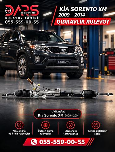 Рулевая часть: 🔥 KIA SORENTO XM ÜÇÜN 2009–2014 MODEL QİDRAVLİK RULEVOY / RULAVOY — 1