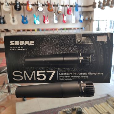 shure: İnstrumental mikrofon Shure SM57 Tezliyə cavab, Hz: 40 - 15000