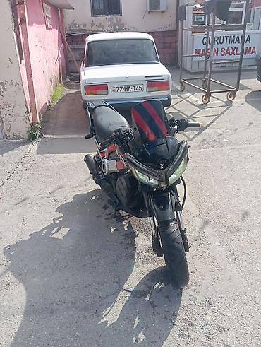 qara niva: MVR şəhər tipli motosiklet - Kuzov: naked/street dizayn, qara rəngli — 6