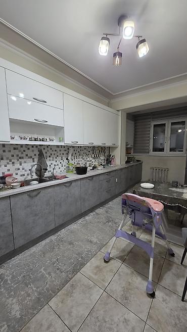 застройщики бишкек: 3 комнаты, 100 м², Центральная мечеть Элитка, 8 этаж, Свежий ремонт — 3