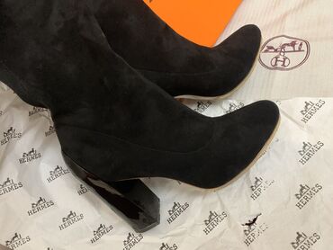 Сапоги: Очень удобные классные ботфорты от бренда HERMES Качество отличное — 2