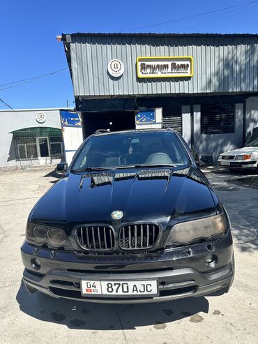 машина 200: BMW X5: 2001 г., 4.4 л, Типтроник, Бензин, Внедорожник
