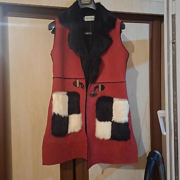 kurk jilet: Жилет, Max Mara, цвет - Красный — 1