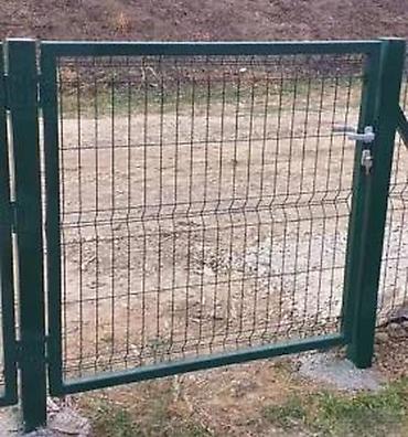 Proizvodi od rolovanog metala, metalni kanali: Panelne ograde akcija 3d 123x250 4mm. Panelna ogradafence system doo — 25