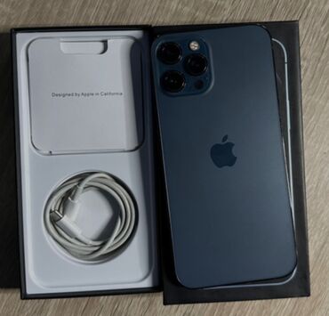 iphone 12 ekran: IPhone 12 Pro Max, 128 ГБ, Pacific Blue