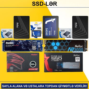 xart disk: SSD-lər” SAYLA ALANA VƏ USTALARA TOPDAN QİYMƏTLƏ VERİLİR! ⭐2.5 SSD