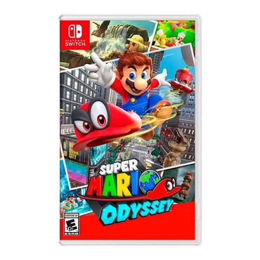 Oyun diskləri və kartricləri: Nintendo switch super Mario odyssey
