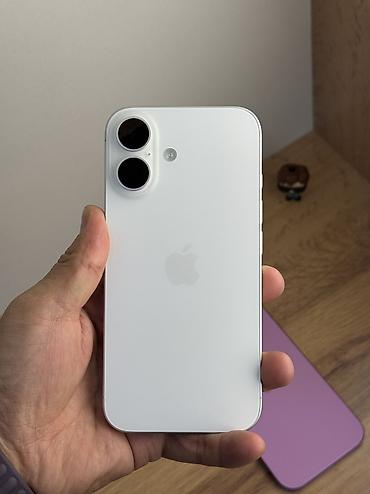 сколько стоит айфон в бишкеке: IPhone 16, Б/у, 128 ГБ, Белый, Защитное стекло, Чехол, Кабель, 90 % — 1