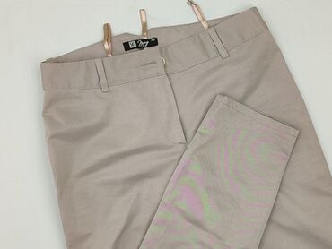 Women: Material trousers for women, MEGI, size M (EU 38)