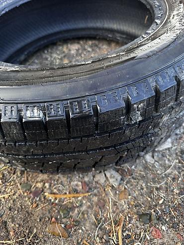 mini pajero: Шины R 15, Зима, Б/у, Легковые, Bridgestone — 2