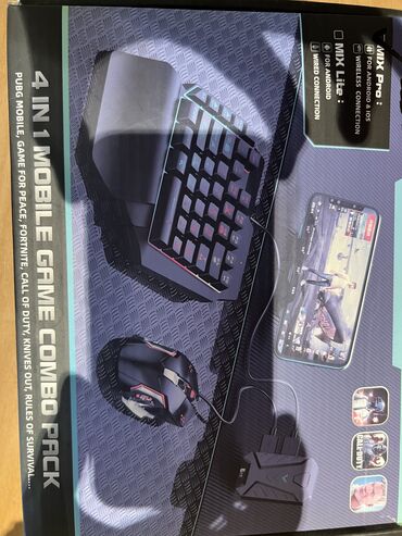 телфон самсунг: Комплект игровая мышь + клавиатура 4 IN 1 MOBILE GAME COMBO PACK, 4