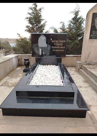 məzar daslari: \•,Müxdəlif forma ölcüdə məzar daşı.Çatdırılma ray.onlarada mümkündür — 3