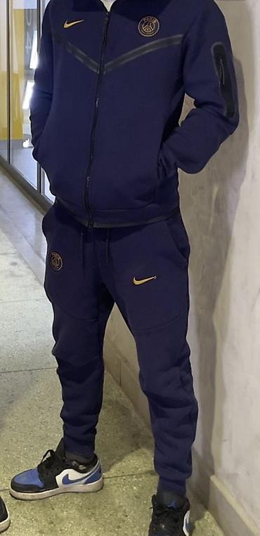 Спортивные костюмы: Мужской спортивный костюм, M, Nike, Б/у, цвет - Синий, Самовывоз, Бесплатная доставка, Платная доставка — 2