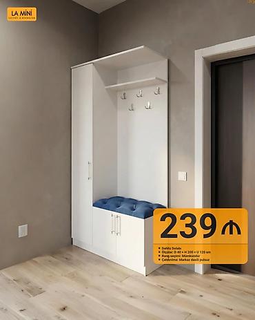 skaf dolab: Dəhliz dolabı – La Mini (Laconic & Minimalism) - Ölçülər: D 40 × — 1