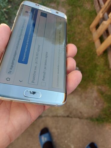 Samsung: Samsung Galaxy S7 Edge, 32 GB, bоја - Srebrna, Otisak prsta — 5