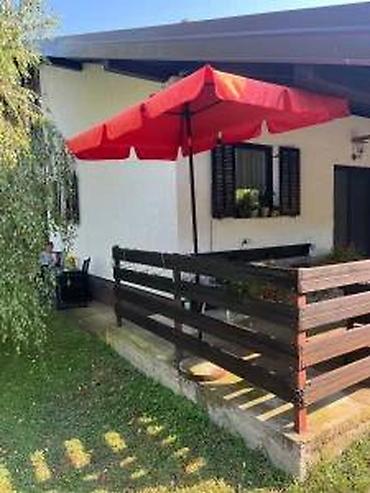 Suncobrani, tende i paviljoni: Veliki baštenski/suncobran za terasu – crveni - Prečnik krošnje — 11