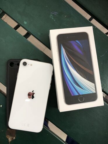 Apple iPhone: IPhone SE, 64 GB, Ağ, Barmaq izi, Face ID — 1