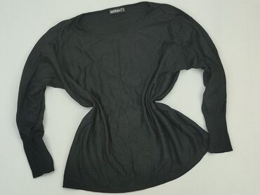 czarna sukienki długa wieczorowa: Блуза жіноча, Janina, L, стан - Дуже гарний