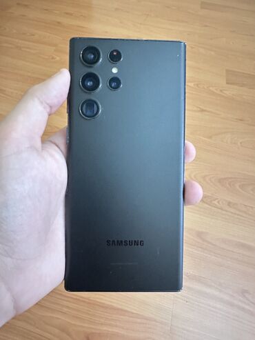 Samsung: Samsung Galaxy S22 Ultra, 256 GB, rəng - Qara, İki sim kartlı, Face ID