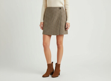 simple spódnice z koła: Massimo Dutti, Spódnica damska, rozmiar S