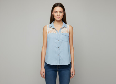 koronkową bluzki reserved: Women's blouse, size One size