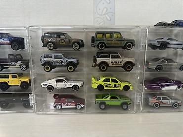 Спорт и хобби: Salam bütün kollaeksiya şəkilində satılır 65 ədəd orginal hot wheels — 7