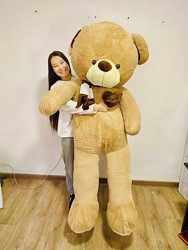 Игрушки: 🧸Огромная мишка 180 см Бесплатная доставка!!! 🔥🔥🔥 🧸60 см 1000 сом — 4