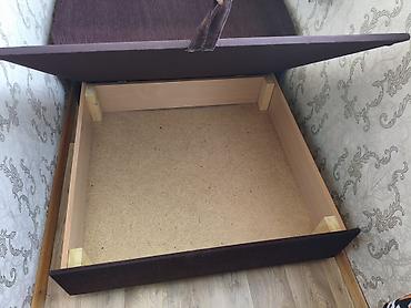 bunk bed: Полутороспальная кровать, Материал каркаса: ЛДСП, Б/у, длина - 100 см, Ширина: 100 см — 2