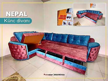 Divanlar: Künc divan, Yeni, Açılan, Bazalı, Parça, Şəhərdaxili pulsuz çatdırılma — 3