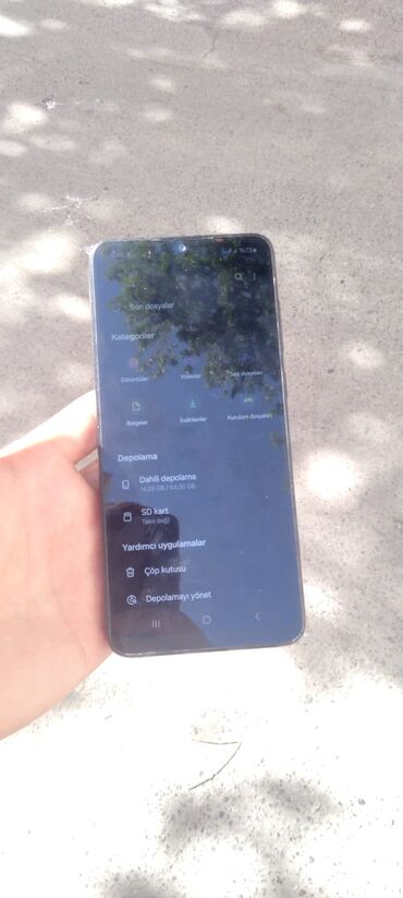 Samsung: Samsung Galaxy A15, 64 GB, rəng - Qara, Barmaq izi, İki sim kartlı
