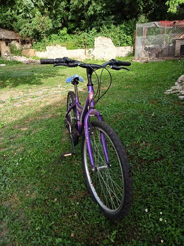 farmerke zenske: Zensko decije biciklo sa 18 brzina. od nedostataka, nema levu pedalu
