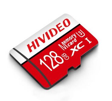 Карты памяти: Флеш карта MicroSD HiVideo 128 ГБ — высокая емкость для хранения